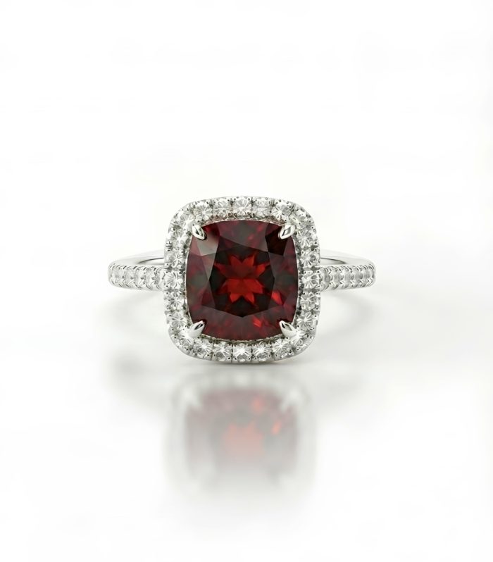MINURA - 18K WHITE GOLD RING
